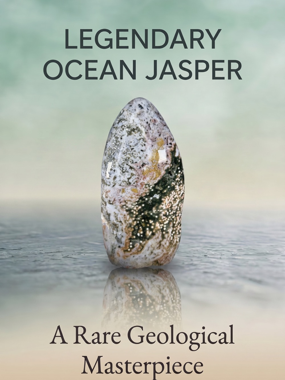 🌊 Legendary Ocean Jasper Freeform – Rare Geological Masterpiece | Madagascar